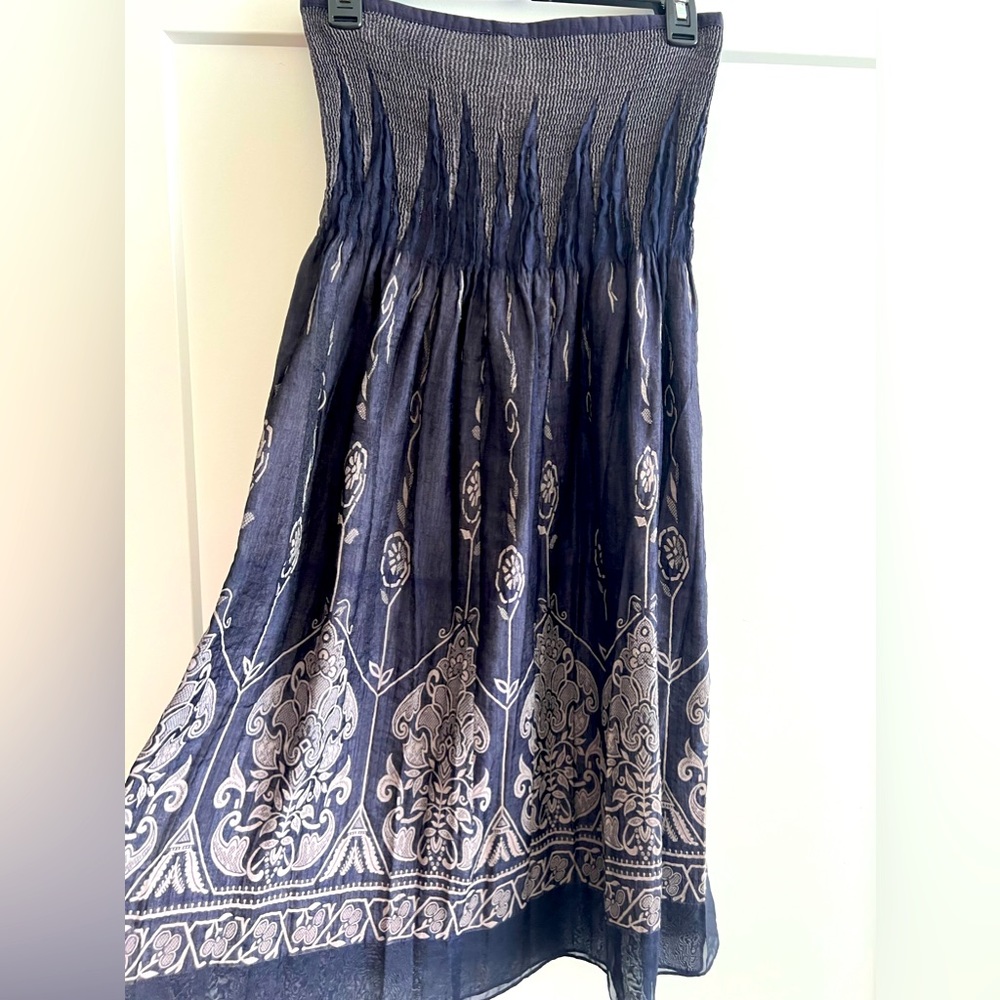 Purple stretch skirt Reba